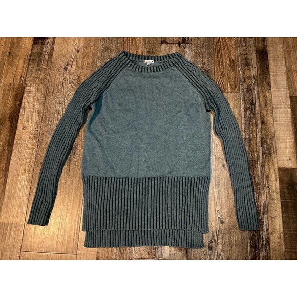 Smartwool Women's Ripple Creek Tunic Sweater Mediterranean Green Heather Medium - Picture 1 of 6